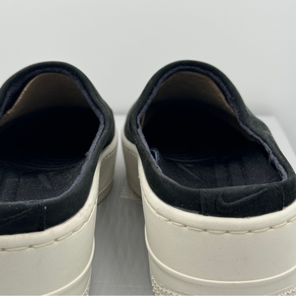 NWT Nike Air Force 1 Lover XX Black Suede Leather Slip On Mule Platform Sneakers - Picture 6 of 16